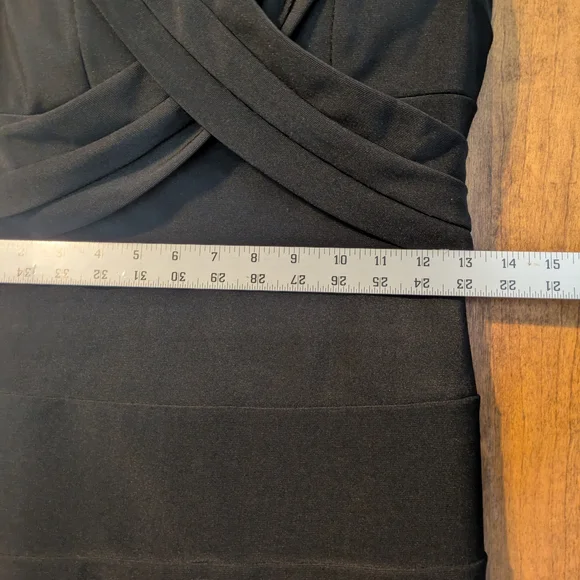 Emerald Sundae Black Crisscross Bandage Mini Dress - Picture 5 of 7